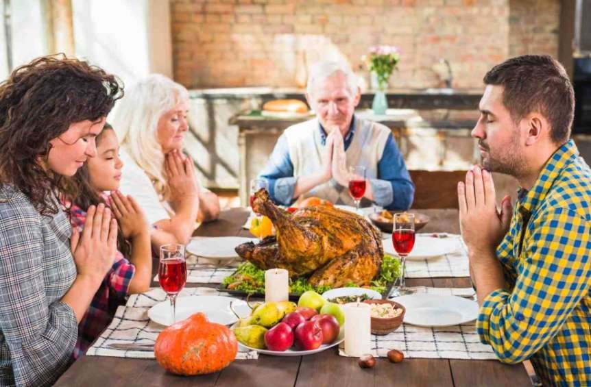 What happened at the 1621 Plymouth feast?